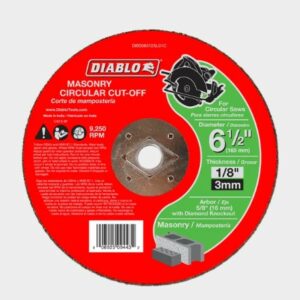 Abrasive Cutting Disks  for dry cutting of masonry